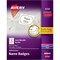 Avery Badge, Rem, 8Up, Gd/Bdr, 120Pk AVE8720 - alternate 1